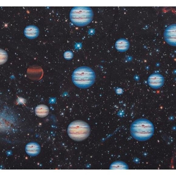 Dolly & Dotty Amanda Swing Dress in Black Space Print - Picture 3 of 3